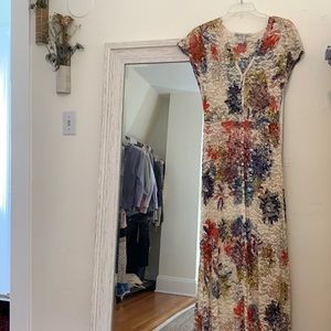 American Rag • Multicolored see-through maxi dress • Size S